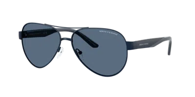 Armani Exchange Man Sunglass Ax2034s In Black