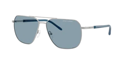 Armani Exchange Man Sunglass Ax2057s In Gold