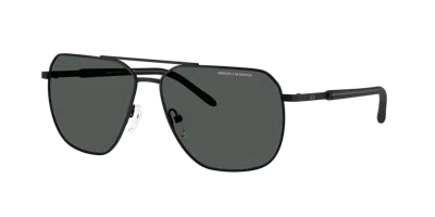 Armani Exchange Man Sunglass Ax2057s In Gold