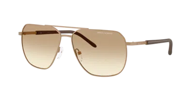 Armani Exchange Man Sunglass Ax2057s In Gray