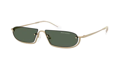 Armani Exchange Man Sunglass Ax2058s In Gold