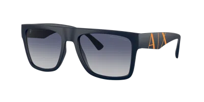 Armani Exchange Man Sunglass Ax4113s In Blue