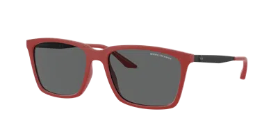 Armani Exchange Man Sunglass Ax4138s In Red