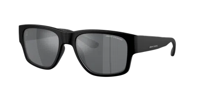 Armani Exchange Man Sunglass Ax4141su In Black