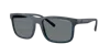 Armani Exchange Man Sunglass Ax4145s In Blue