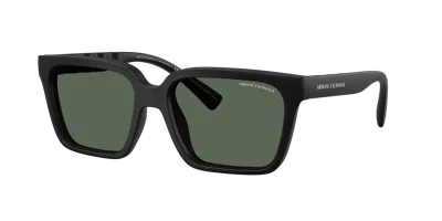 Armani Exchange Man Sunglass Ax4147s In Dark Green