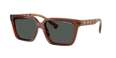 Armani Exchange Man Sunglass Ax4147s In Dark Grey