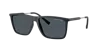 Armani Exchange Ax 4160s 838087 57mm Unisex Square Sunglasses In Dark Grey