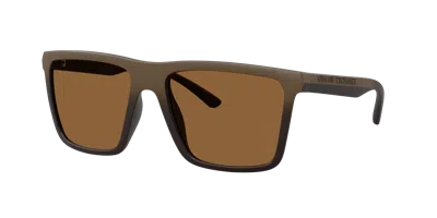 Armani Exchange Man Sunglass Ax4162su In Brown