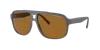 Armani Exchange Man Sunglass Ax4104s In Brown Polar