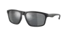 Armani Exchange Man Sunglasses Ax4122s In Light Grey Mirror Black