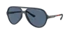 Armani Exchange Mann Sunglass Ax4133s In Dark Blue