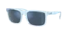 Armani Exchange Man Sunglass Ax4145s In Dark Blue Mirror Blue