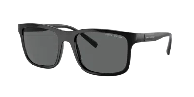 Armani Exchange Man Sunglass Ax4145s In Dark Grey