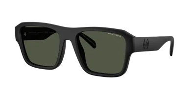 Armani Exchange Man Sunglasses Ax4154su In Polar Green