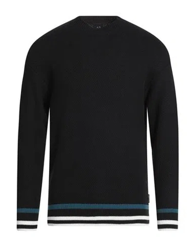 Armani Exchange Man Sweater Black Size L Cotton