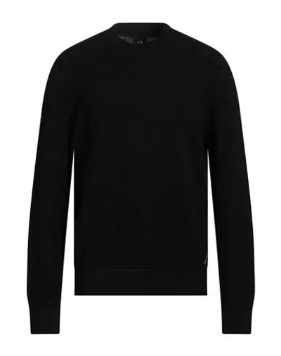 Armani Exchange Man Sweater Black Size L Cotton