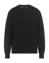 Armani Exchange Man Sweater Black Size L Cotton, Acrylic, Virgin Wool