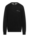 Armani Exchange Man Sweater Black Size Xxl Acrylic, Virgin Wool
