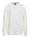 Armani Exchange Man Sweater White Size Xxl Cotton