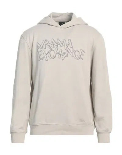 ARMANI EXCHANGE ARMANI EXCHANGE MAN SWEATSHIRT BEIGE SIZE S COTTON, POLYESTER