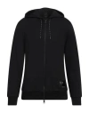 Armani Exchange Man Sweatshirt Black Size Xs Cotton, Elastane In Black