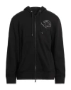 Armani Exchange Man Sweatshirt Black Size L Cotton, Polyester, Elastane