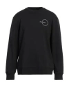 Armani Exchange Man Sweatshirt Black Size Xs Cotton, Polyester, Elastane