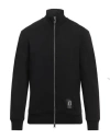 Armani Exchange Man Sweatshirt Black Size M Cotton, Elastane In Black