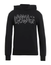 Armani Exchange Man Sweatshirt Black Size M Cotton, Polyester