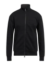 Armani Exchange Man Sweatshirt Black Size M Cotton, Polyester In Black