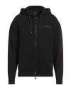 Armani Exchange Man Sweatshirt Black Size M Cotton, Polyester, Elastane