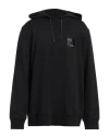 Armani Exchange Man Sweatshirt Black Size Xs Pima Cotton, Elastane In Black