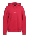 Armani Exchange Man Sweatshirt Brick Size M Cotton, Elastane In Red