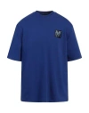 Armani Exchange Man Sweatshirt Bright Blue Size L Cotton, Polyester