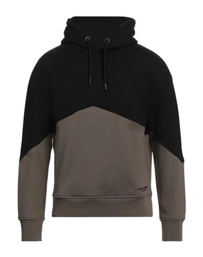 Armani Exchange Man Sweatshirt Brown Size M Cotton, Elastane