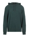 Armani Exchange Man Sweatshirt Dark Green Size L Modacrylic, Polyester, Elastane