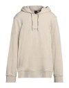 Armani Exchange Man Sweatshirt Ivory Size Xxl Cotton, Elastane In White
