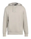 Armani Exchange Man Sweatshirt Light Grey Size L Modacrylic, Polyester, Elastane