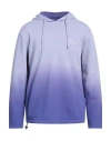 Armani Exchange Man Sweatshirt Light Purple Size Xl Cotton In Purple