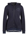 Armani Exchange Man Sweatshirt Midnight Blue Size L Cotton, Polyester, Elastane