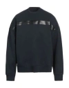 Armani Exchange Man Sweatshirt Brick Size L Cotton, Polyester, Elastane In Navy