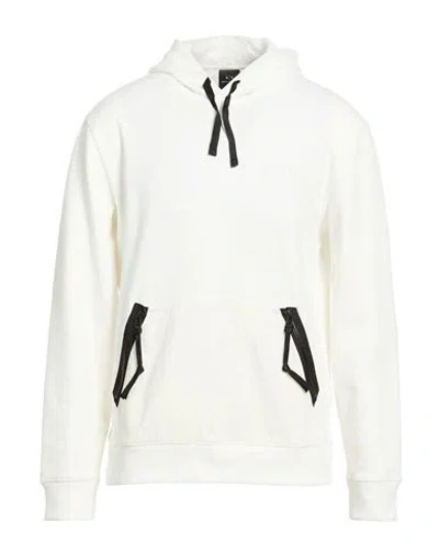 Armani Exchange Man Sweatshirt Off White Size L Cotton, Polyester, Elastane, Polyamide