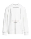 Armani Exchange Man Sweatshirt Off White Size Xl Cotton