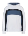 Armani Exchange Man Sweatshirt White Size L Cotton, Polyester, Elastane In White