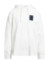 Armani Exchange Man Sweatshirt White Size Xxl Cotton