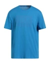 Armani Exchange Man T-shirt Azure Size L Cotton