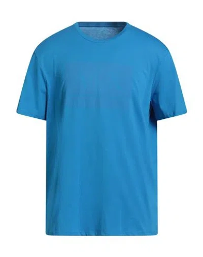 Armani Exchange Man T-shirt Azure Size L Cotton