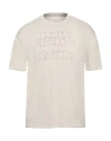 Armani Exchange Man T-shirt Beige Size Xs Cotton