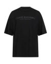 Armani Exchange Man T-shirt Black Size L Cotton